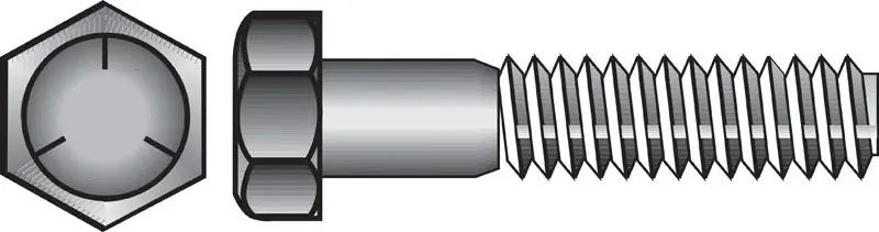 Hillman 1/2 In. Dia. X 10 In. L Heat Treated Zinc Steel Hex Head Cap Screw 25 Pk