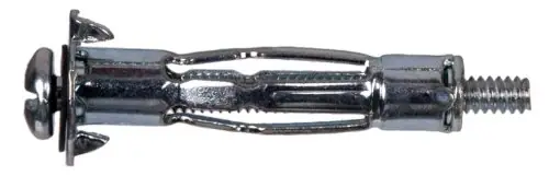50 Pack 3/16 Inch Extra Long Hollow Wall Anchors For Secure Fastening