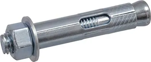 The Hillman Group 370810 Hex Head Sleeve Anchor, 1/2 X 6-Inch, 25-Pack