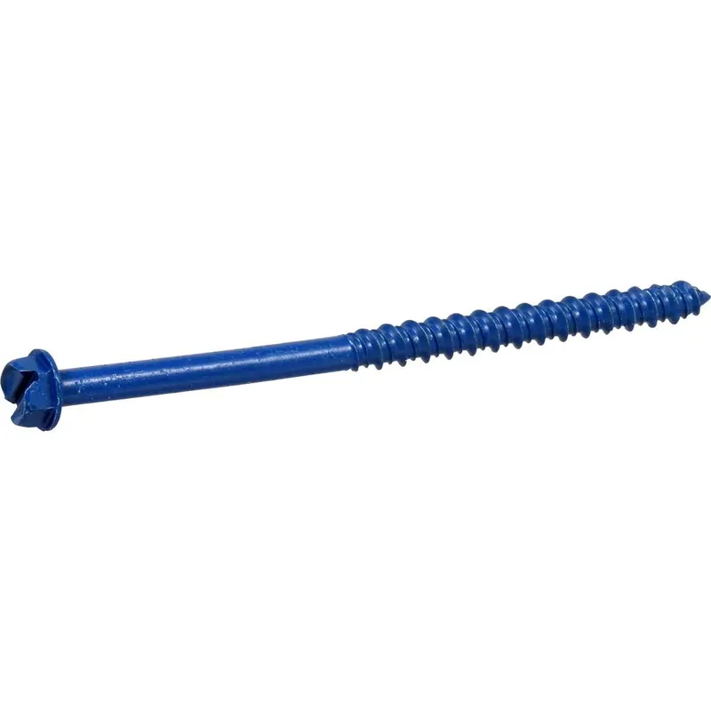 Tapper 1/4 In. X 5 In. Hex Washer Head Concrete Screw (100-Pack)