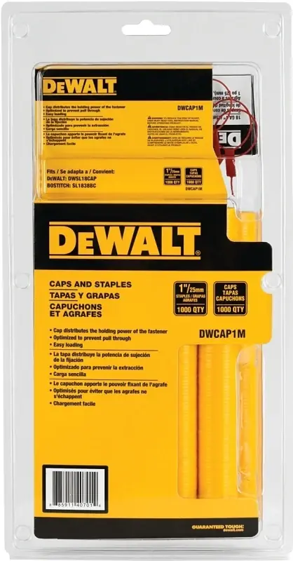 18-Gauge 5/16 In. Crown Cap Staples (1,000-Pack)