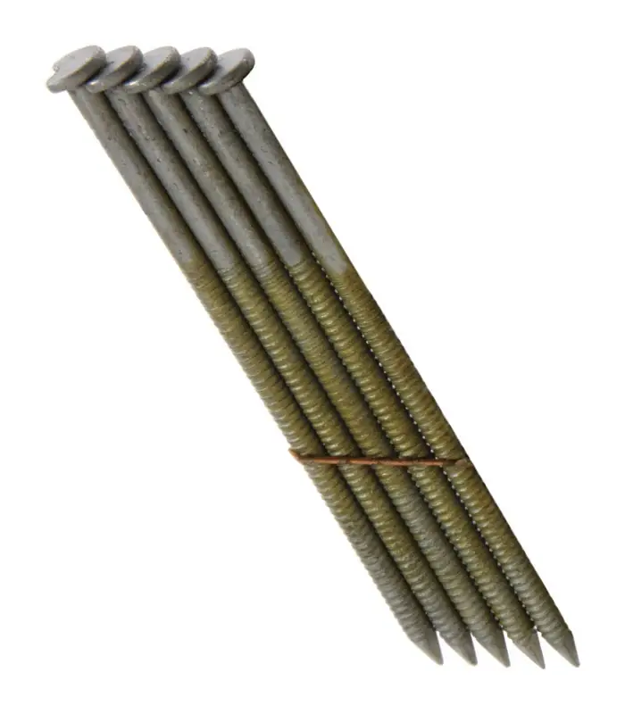 Grip-Rite 3 In. 11 Ga. Angled Strip Framing Nails 28 Deg. Ring Shank 1 Pk
