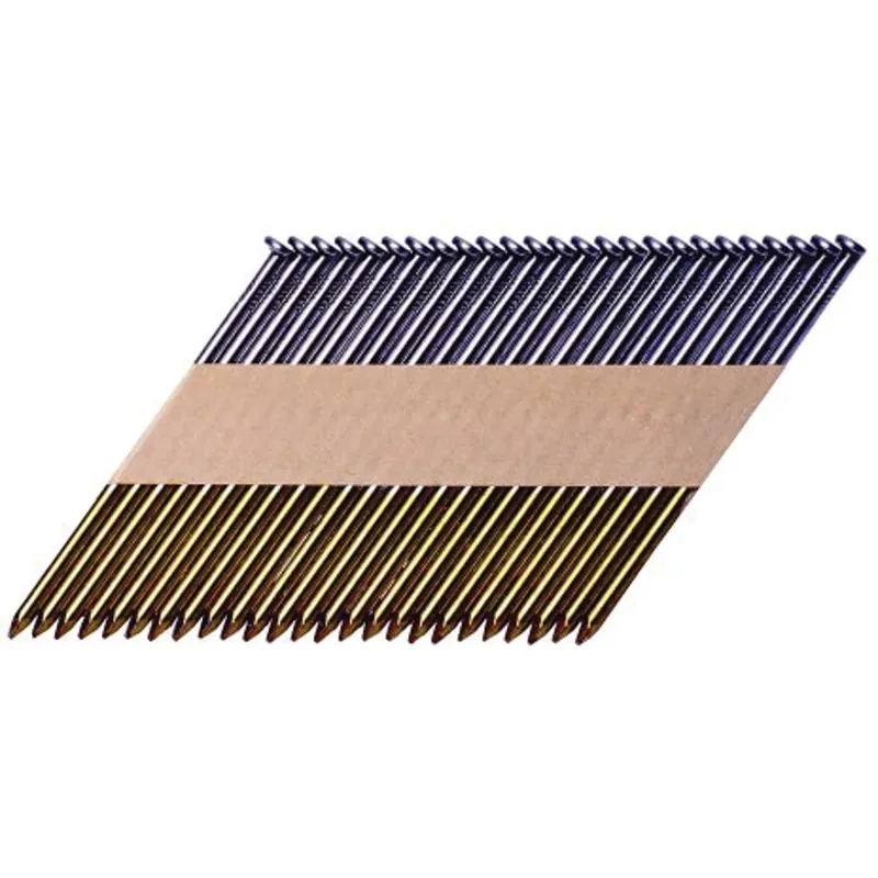 28 Degree Wire Weld Bright Clipped Head Framing Stick Nail, 3 In. X .131 In.
