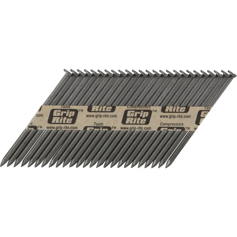 Grip-rite 30 Degree Paper Tape Hot-dipped Galvanized Clipped Head Framing Stick Nail 2 In. X .113 In.