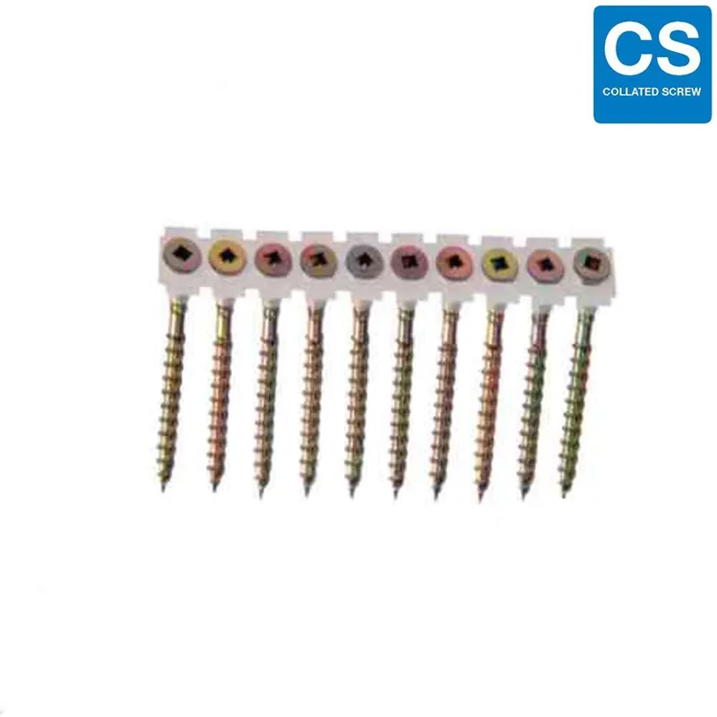 8 X 1-3/4 In. Yellow Subfloor Collated Screw - 1000 Count