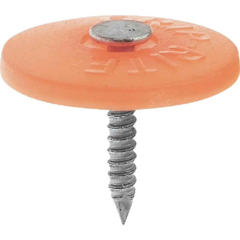  12 X 1-1/4 In. Plastic Round Cap Roofing Nails (2,500-Pack)