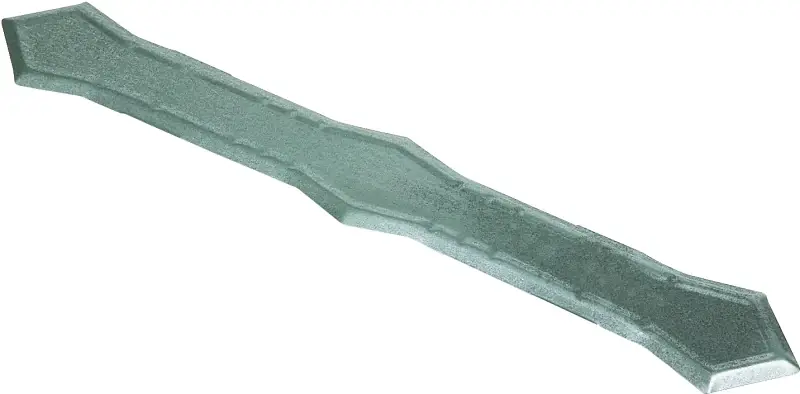 Gutter Downspout Band, Fits 2 X 3 In. & 3 X 4 In. Downspout, Mill Finish Galvanized Steel