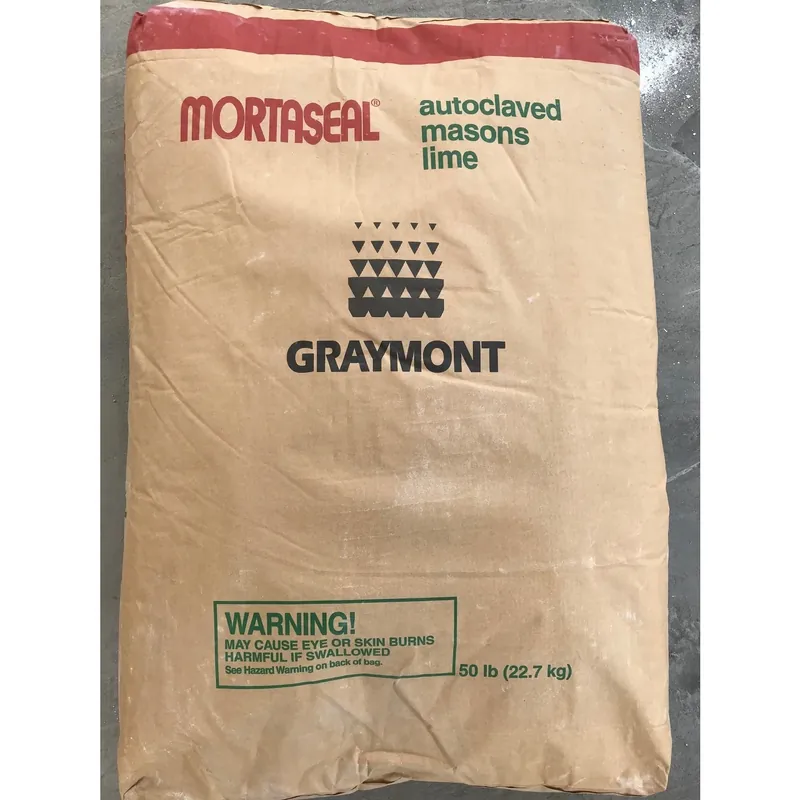 Mortaseal Dolomite Lime 50 Lb - High Purity Hydrated Lime For Superior Mortar