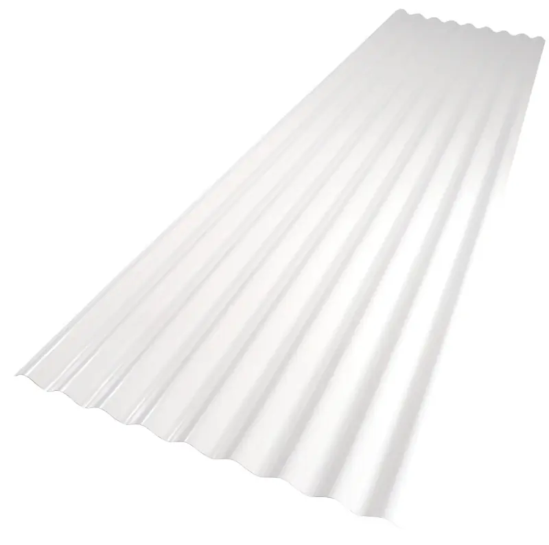 Palruf 26 In. W X 8 Ft. L PVC Roof Panel White