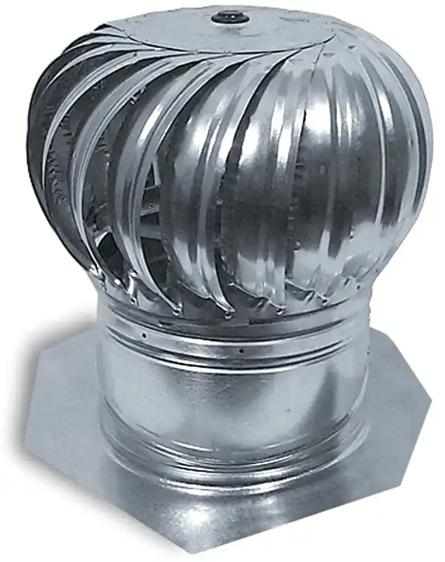 14-inch Aluminum Internally Braced Roof Turbine Vent With Heavy-duty Design