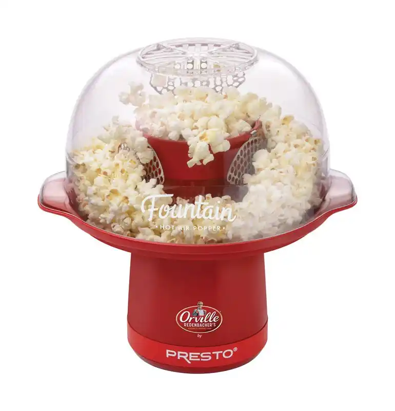 Gloss Red 20 Cup Hot Air Popcorn Machine Model 04868