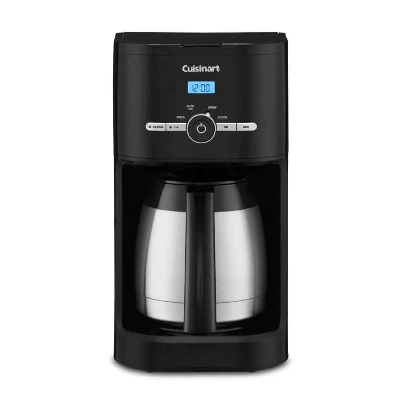 Cuisinart Thermal Classic 10 Cups Black Coffee Maker With Gold Tone Filter