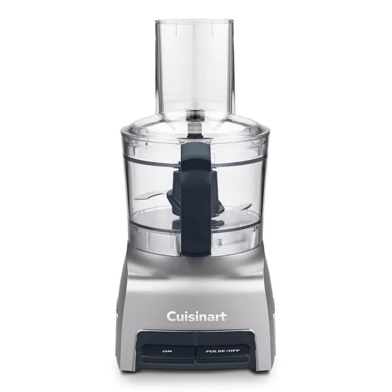 Cuisinart 5‑Cup Brushed Nickel Food Processor – 250W Power, 3‑Speed