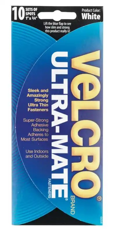 VELCRO Brand Small Nylon Hook And Loop Fastener 1 In. L 10 Pk