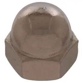 The Hillman Group 100-Count 10 Stainless Steel Standard (SAE) Cap Nuts