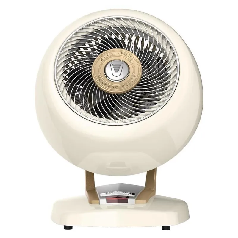 Vheat Vintage Whole Room Electric Space Heater, White Metal Design
