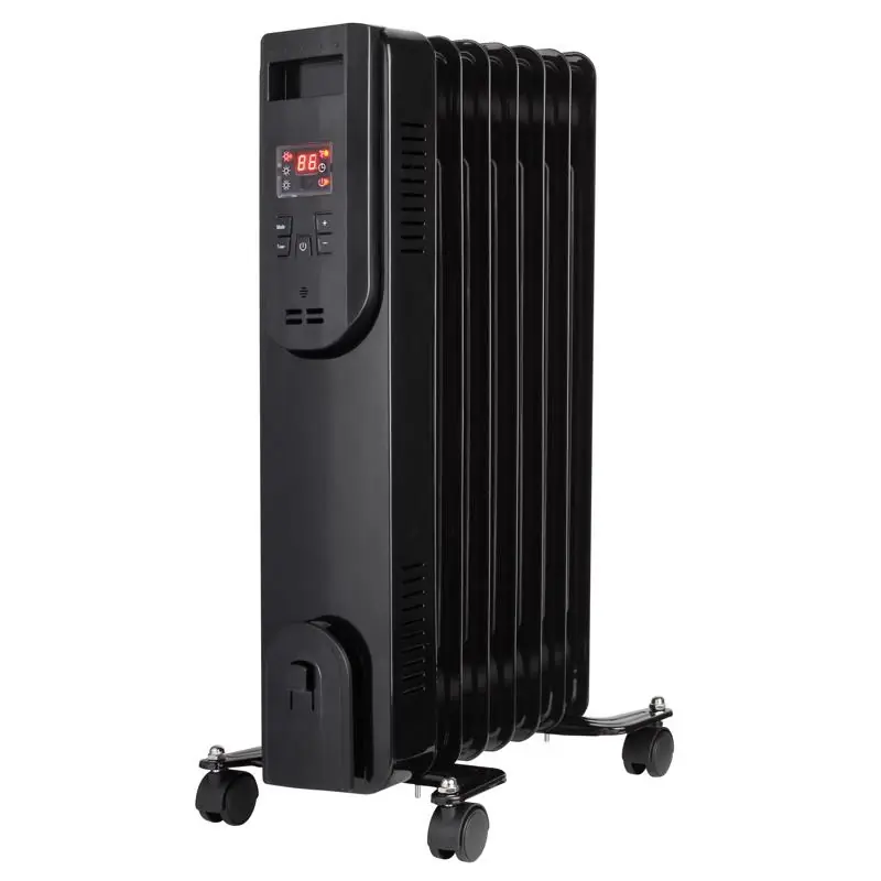 160 Sq Ft Electric Digital Oil Filled Heater 5120 Btu Model 1phl24d