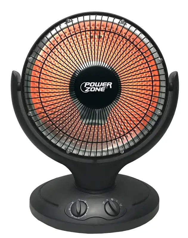 Oscillating Parabolic Heater, 400/800 Watts, Model Qgw08-608