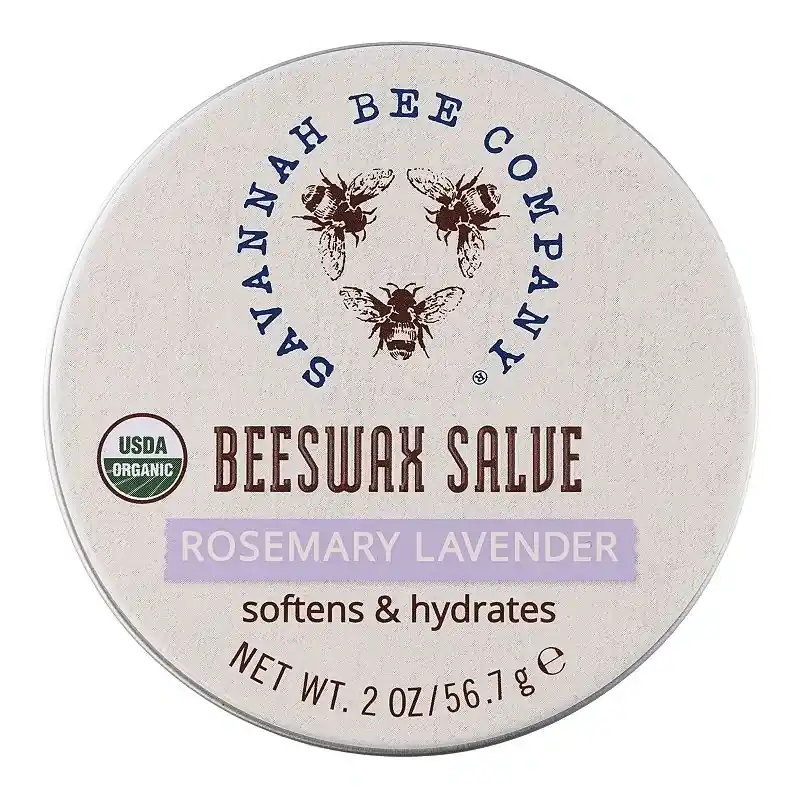 Bee Rosemary Lavender Beeswax Salve - Natural Skin Care Balm