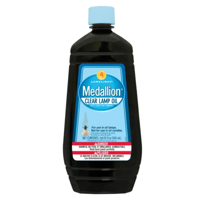 Original Medallion Lamp Oil, Clear, Unscented, 32 Oz.