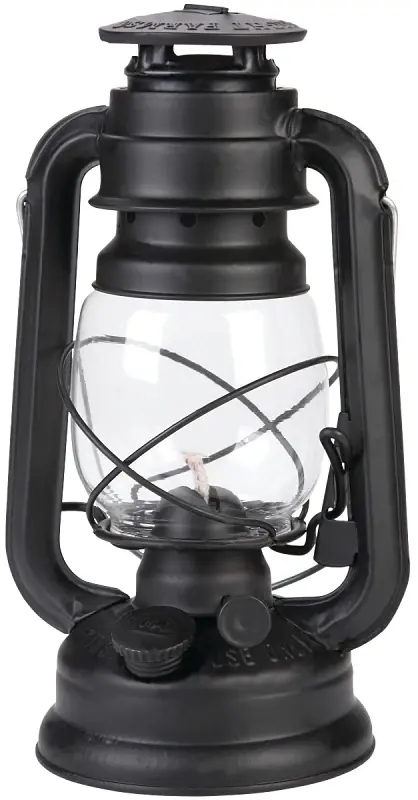 9-Inch Black Farmer‘s Oil Lantern