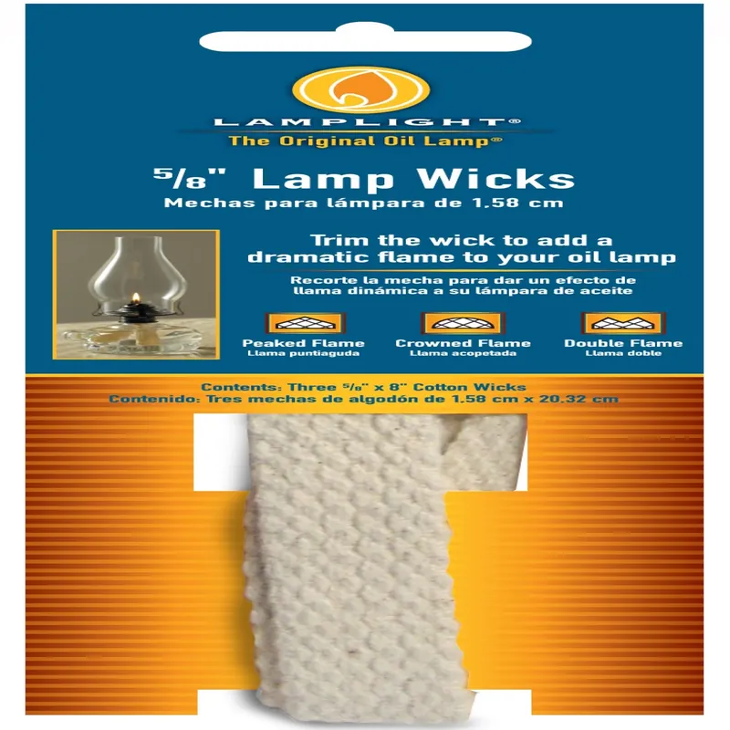Lamplight Farms 8 In. L Flat Wick Shape Cotton Lamp Wick 3 Pk