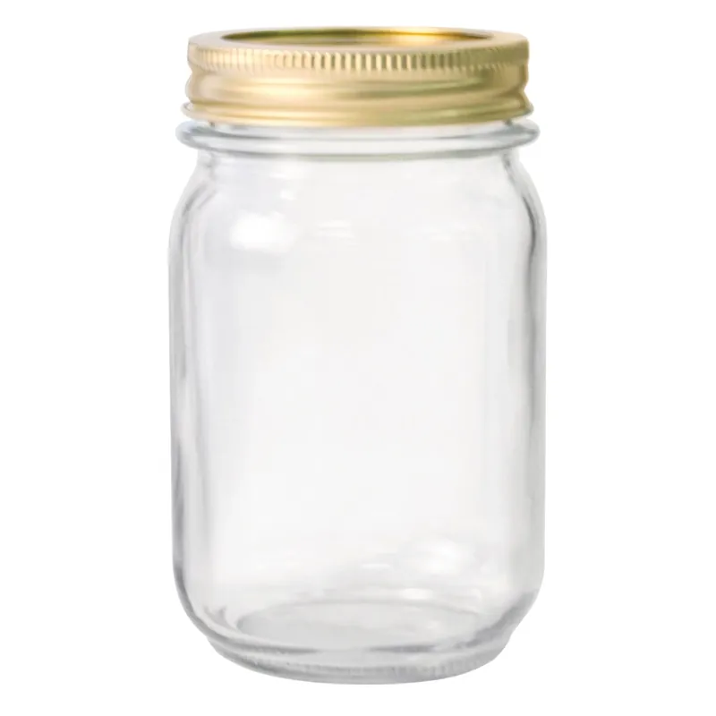 Anchor Hocking Tecnocap Regular Mouth Canning Jar 16 Oz 12 Pk