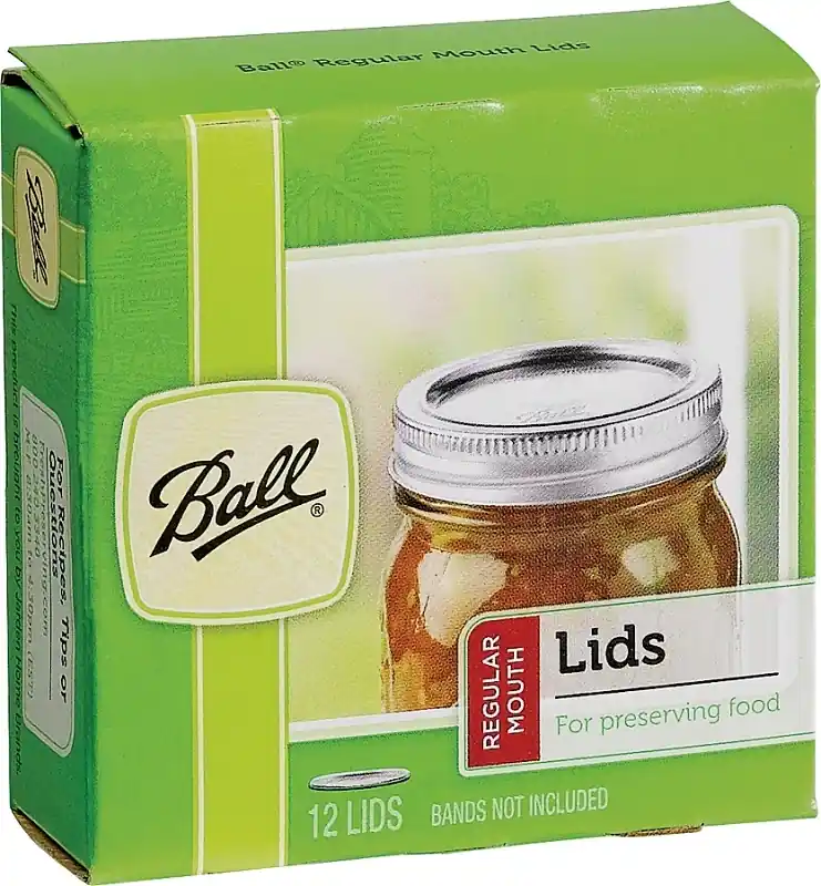 Ball Regular Mouth Canning Lid 12 Pk