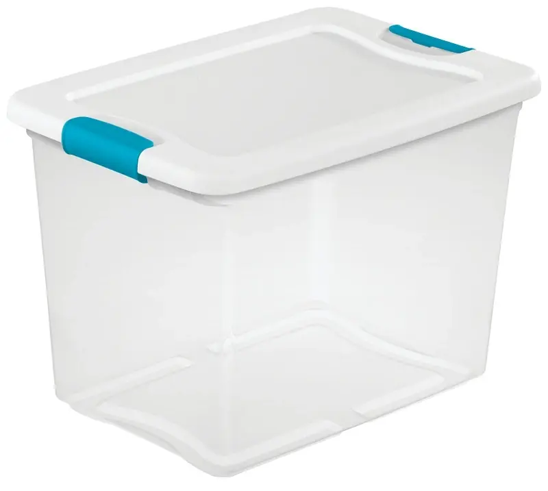 Latching Storage Box, 25 Qt.