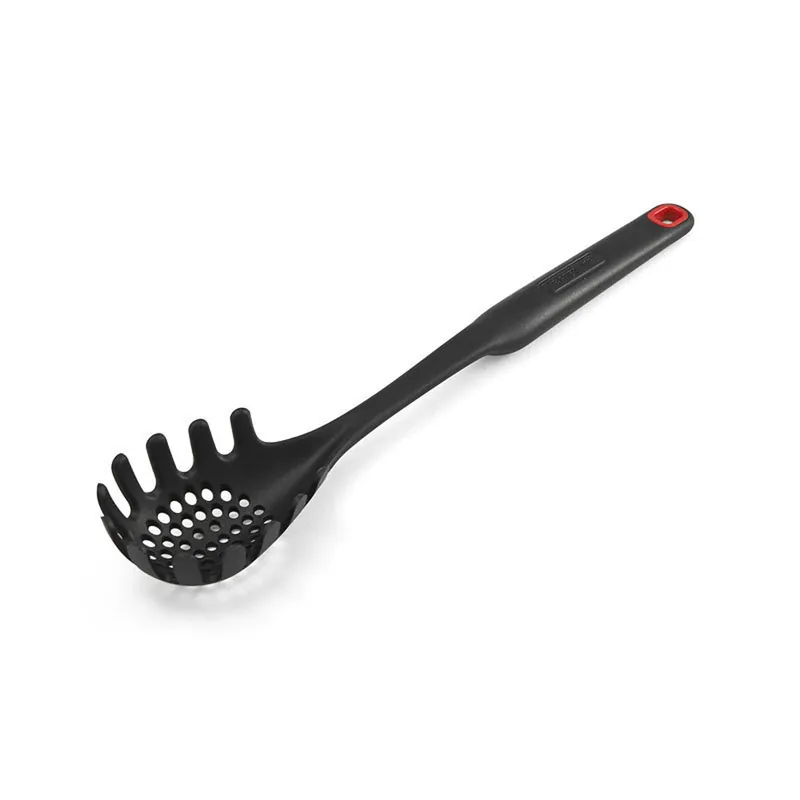 Black Nylon Pasta Fork - 15.4 In Length, Dishwasher Safe, Heat Resistant