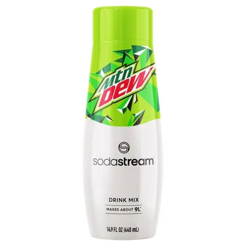 SodaStream Mountain Dew Original Soda Mix – 440 ml