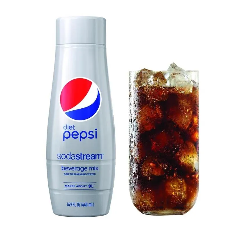 SodaStream 14.9 oz Diet Pepsi Beverage Mix Bottle – Low‑Calorie Carbonated Drink