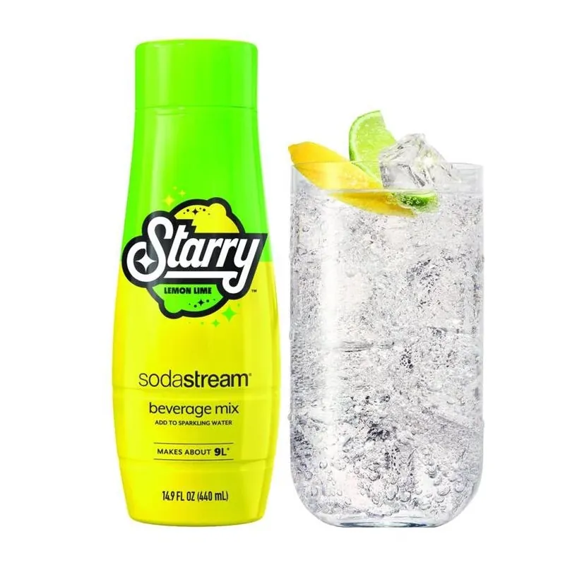 Starry Lemon‑Lime Sodastream Syrup – 14.9 oz Concentrated Soda Mix