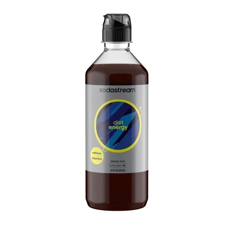 SodaStream Diet Energy Drink Mix – 440 ml Bottle (1 Pack)
