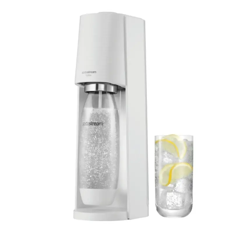 Terra Sparkling Water Maker, White