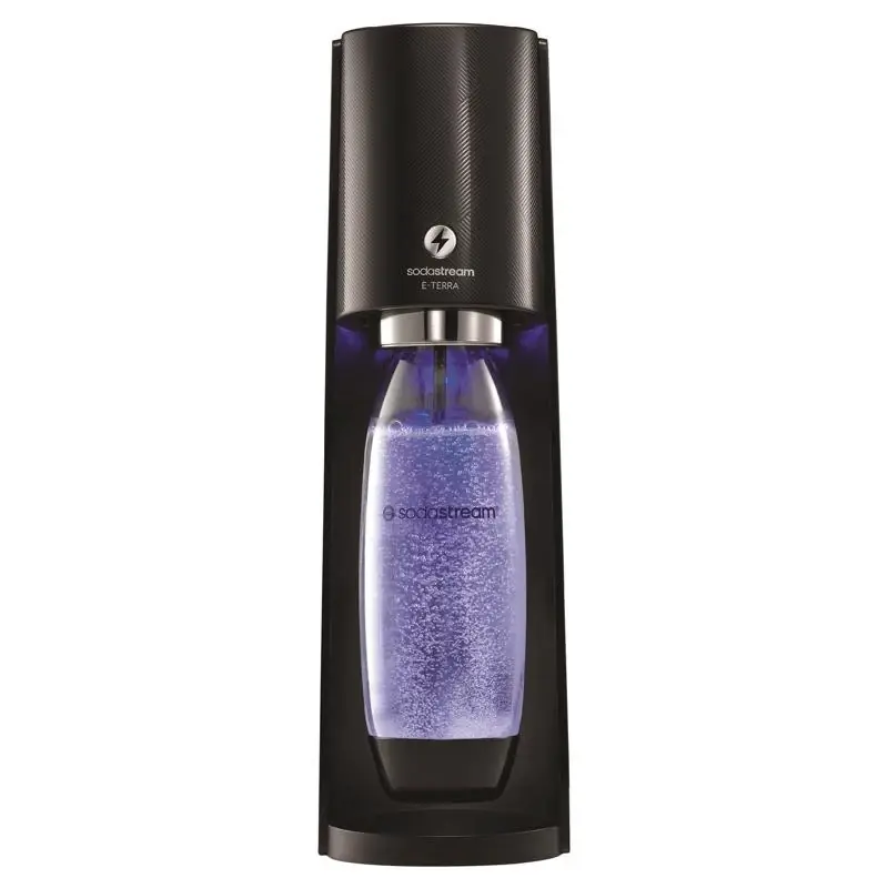 SodaStream E-Terra Black 1 L Soda Maker 1 Pk