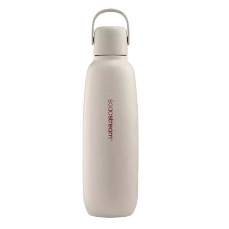 SodaStream Sand 30‑Ounce Reusable Carbonation Bottle – Single Pack