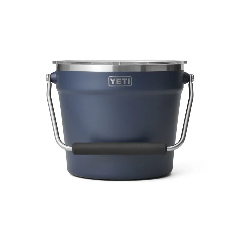 Rambler Beverage Bucket - Navy - Durable, Stackable, Non-slip Design