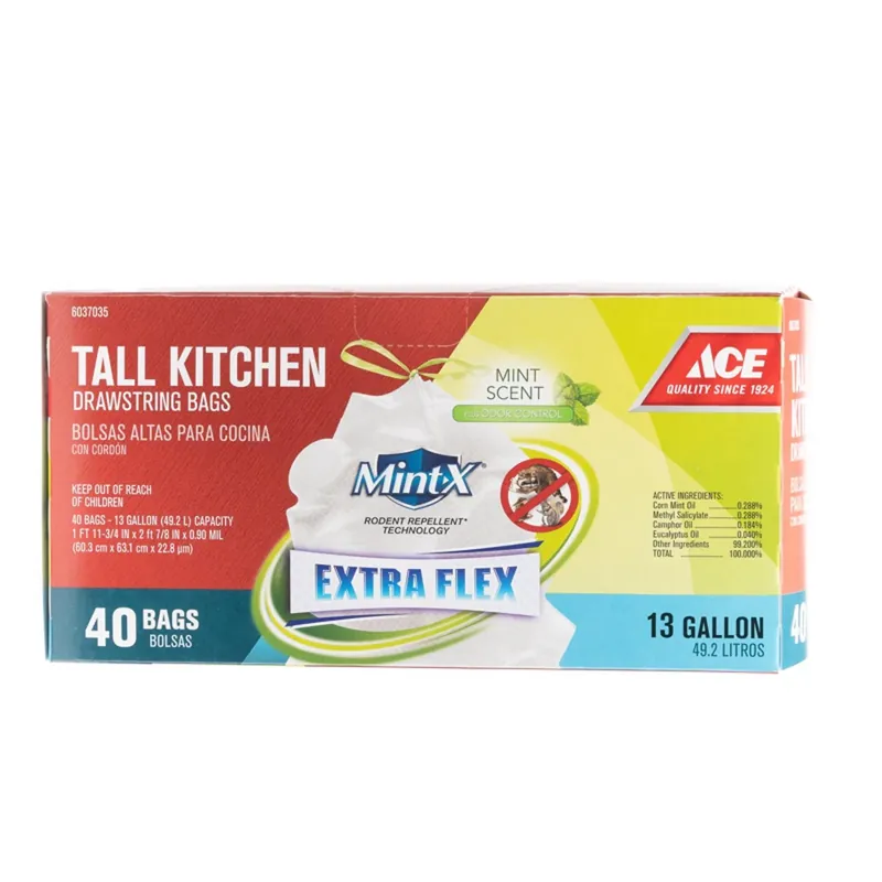 KITCHEN TRASH BAG 13G 40