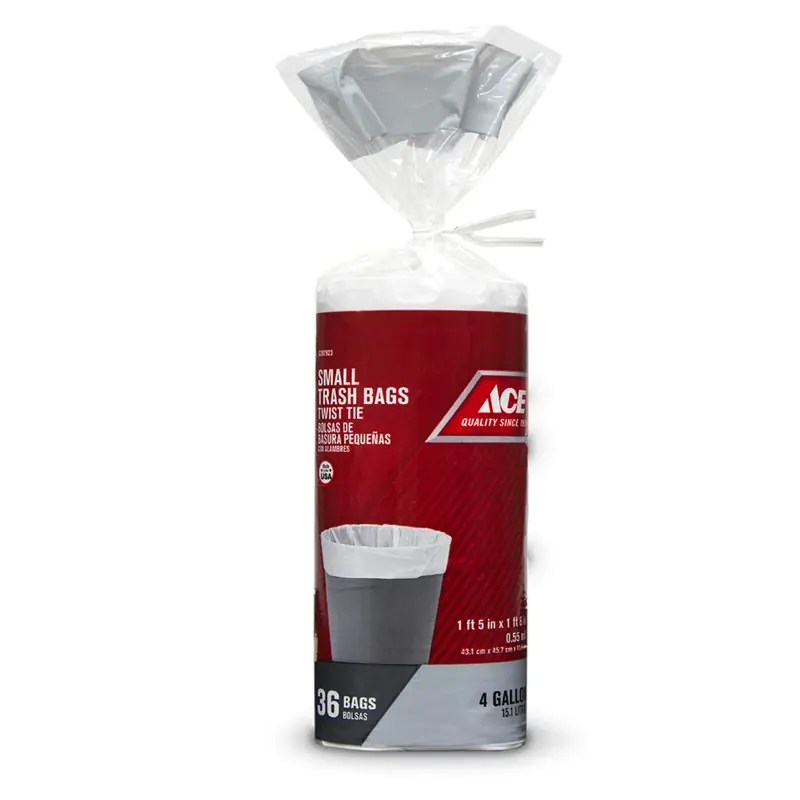 Ace 4 Gal. Trash Bags Twist Tie 36 Pk