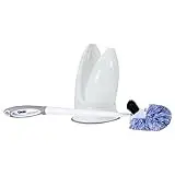Home Pro Brush And Caddy Set - Tan And White Cleaning Tool