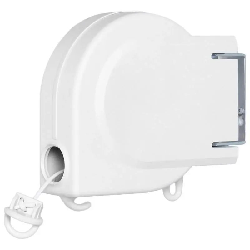 40 Ft. Plastic Retractable Clothesline - Indoor Laundry Drying Solution
