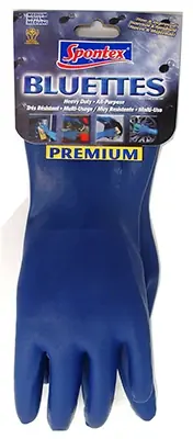 Small Heavy-duty Neoprene Household Gloves With Cotton Liner And Non-slip Grip