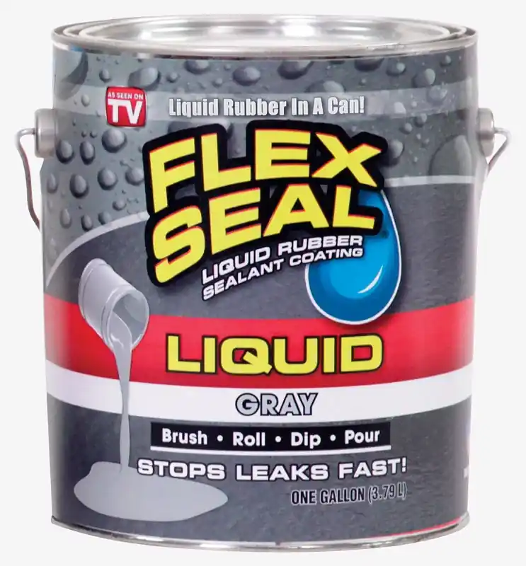 FLEX SEAL Liquid Rubber Sealant, Gray, 1 GL