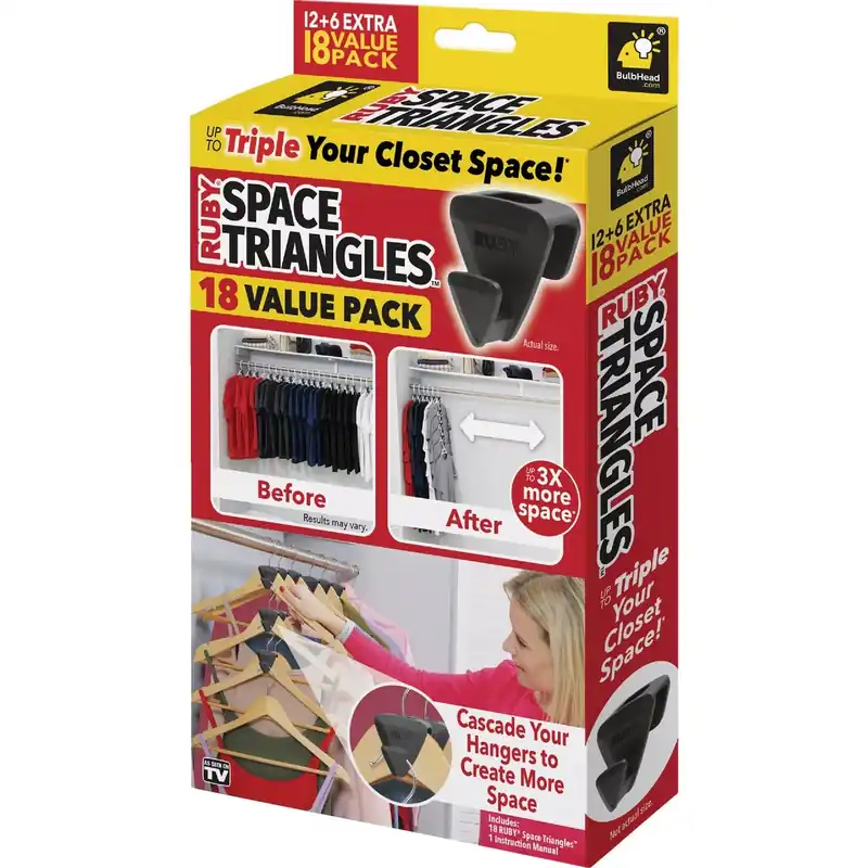BulbHead Ruby Space Triangles 12 Pk