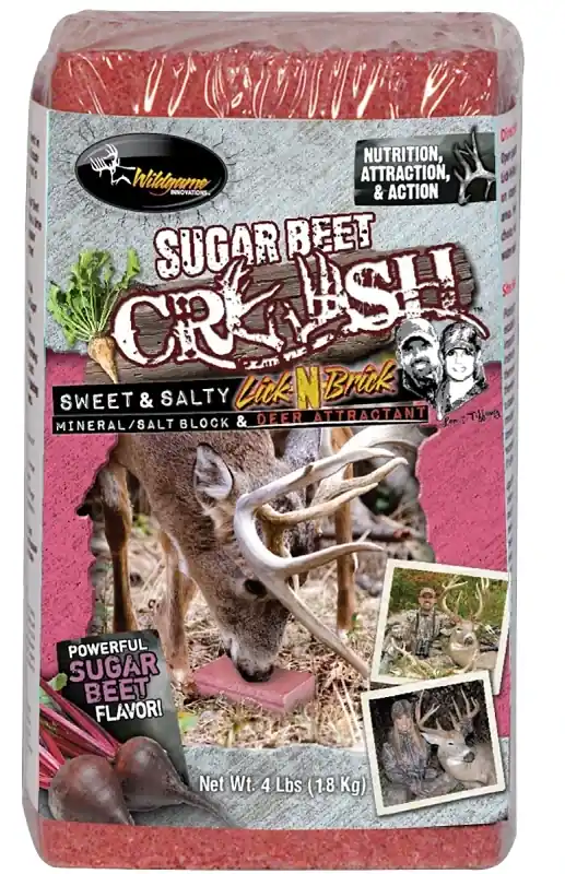 Crush Deer Attractant, Sugarbeet Block, 4-Lbs.