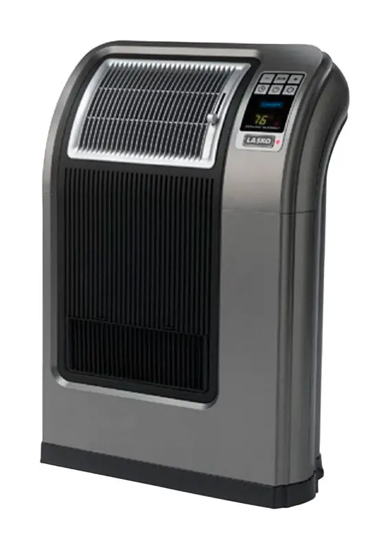 Lasko Cyclonic Digital Ceramic Heater With Remote Control - 1500 Watts - 175 Sq. Ft.