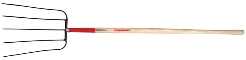 Barley & Straw Fork, 5-Tine, 54-In. Handle