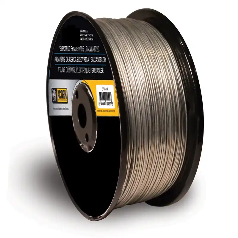 Efw1914 Electric Fence Wire, 19 Gauge Metal Conductor, 1/4 Mile Length