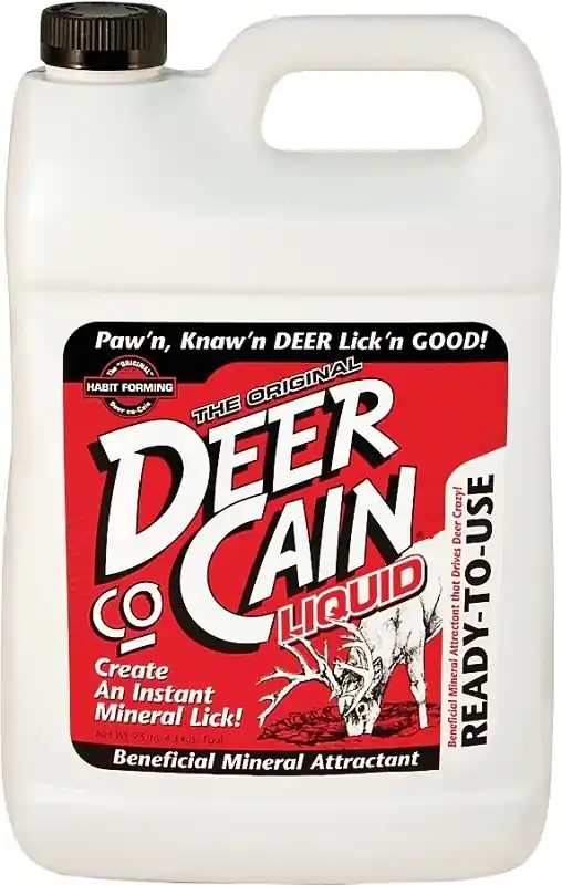 Deer Cane 1 Gallon Liquid Mineral Attractant For Deer